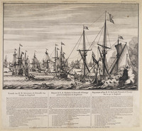 KG 15677
<br/>
Vertrek Mary Stuart naar Engeland, 1688
<br/>
<em>Aveele, Johannes van den (c. 1655 - 1727)</em>